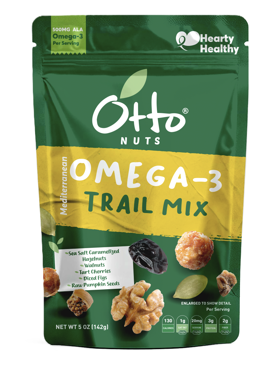 Omega-3 Trail Mix | Mediterranean Nuts & Fruit | Otto Nuts