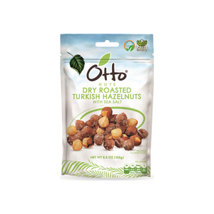 Dry Roasted Turkish Hazelnuts with Sea Salt, 5.5 oz. (156g)