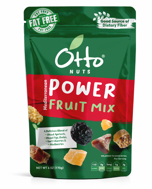 Otto Nuts Power Fruit Mix packaging on a white background